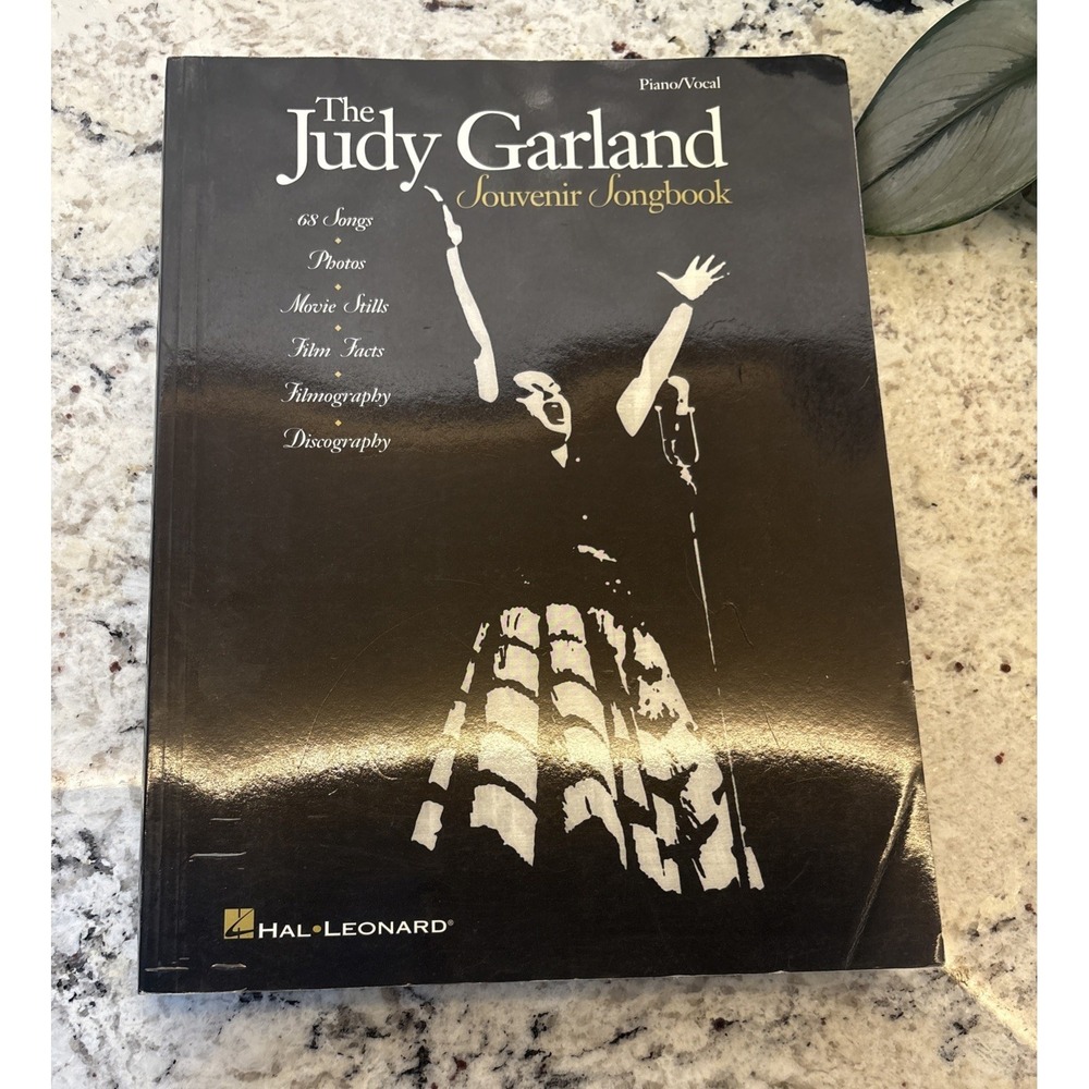 The Judy Garland Souvenir‎ Songbook Piano/Vocal/Guitar